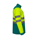 Softshell werkjas met fleecevoering, 280 g/m² Velilla kleur groen vierde weergave
