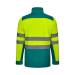 Softshell werkjas met fleecevoering, 280 g/m² Velilla kleur groen
