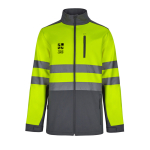 Extra grote softshell werkjas met fleecevoering 280 g/m² Velilla met afdrukgebied