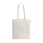 Multifunctionele tas van gerecycled katoen met lange hengsels 180 g/m² diverse kleuren