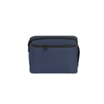 Koeltas van gerecycled polyester met verstelbare schouderband 6L kleur blauw eerste weergave