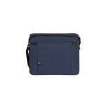 Koeltas van gerecycled polyester met verstelbare schouderband 6L kleur blauw tweede weergave