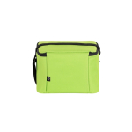 Koeltas van gerecycled polyester met verstelbare schouderband 7L kleur lichtgroen tweede weergave