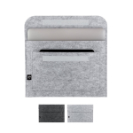 Map van gerecycled vilt met laptopvak 14 inch diverse kleuren