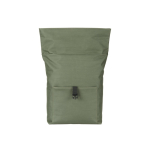 Multifunctionele rugzak met oprolsluiting voor een 17,3 inch laptop kleur donkergroen vierde weergave