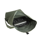 Multifunctionele rugzak met oprolsluiting voor een 17,3 inch laptop kleur donkergroen vijfde weergave