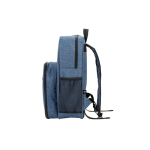 Koelrugzak voor picknick van gerecycled polyester met bestek kleur blauw vierde weergave