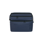 Koeltas van gerecycled polyester met verstelbare schouderband 12L kleur blauw eerste weergave