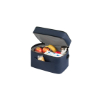 Koeltas van gerecycled polyester met verstelbare schouderband 12L kleur blauw vierde weergave