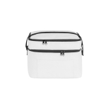 Koeltas van gerecycled polyester met verstelbare schouderband 12L kleur wit eerste weergave