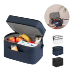 Koeltas van gerecycled polyester met verstelbare schouderband 12L diverse kleuren