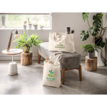 Boodschappentas van gerecycled katoen en polyester 280 g/m² luxe weergave