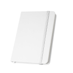 Notitieboek met harde kaft, deels gerecycled, A5 gelinieerde pagina’s kleur wit