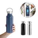 Roestvrijstalen drinkfles van deels gerecycled materiaal 810 ml diverse kleuren