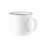 Keramische mok, ideaal voor sublimatie, met een capaciteit van 280 ml diverse kleuren