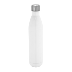 Roestvrijstalen fles, ideaal voor sublimatie, met dubbele wand 1L kleur wit eerste weergave