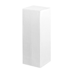 Roestvrijstalen fles, ideaal voor sublimatie, met dubbele wand 1L kleur wit in doos