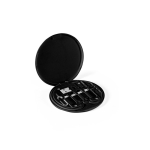 Ultrasnelle oplaadkabel met set adapters van gerecycled ABS