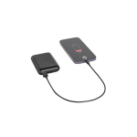 Powerbank met laadniveau-indicator en meerdere poorten 8.000 mAh kleur zwart tweede weergave