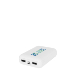 Milieuvriendelijke powerbank met laadindicator 10.000 mAh met afdrukgebied