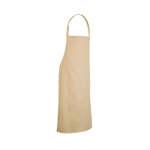 Keuken geschikt keperstof schort van katoen 180 g/m² kleur beige