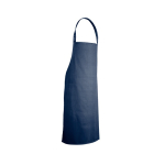 Keuken geschikt keperstof schort van katoen 180 g/m² kleur marineblauw