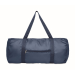 Sporttas bedrukken met voorvak en een capaciteit van 20L kleur blauw derde weergave