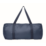 Sporttas bedrukken met voorvak en een capaciteit van 20L kleur blauw vierde weergave