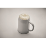 Speciaal bierglas voor sublimatie met een capaciteit van 500ml kleur wit foto bekijken derde weergave