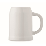 Speciaal bierglas voor sublimatie met een capaciteit van 500ml kleur wit vijfde weergave