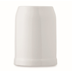 Speciaal bierglas voor sublimatie met een capaciteit van 500ml kleur wit zesde weergave