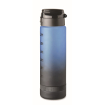 Lekvrije RPET-drinkfles met waterconsumptieschema 1L kleur blauw achtste weergave