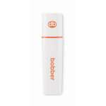 Witte highlighter met verschillende inktkleuren kleur neon oranje hoofdweergave tweede weergave
