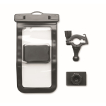 Waterdichte fietshoes voor mobiele telefoons tot 6,7 inch kleur zwart zevende weergave