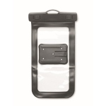 Waterdichte fietshoes voor mobiele telefoons tot 6,7 inch kleur zwart achtste weergave