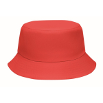Polyester vissershoed in verschillende kleuren 150 g/m² kleur rood