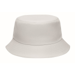Polyester vissershoed in verschillende kleuren 150 g/m² kleur wit