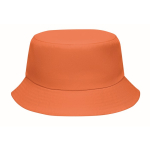 Polyester vissershoed in verschillende kleuren 150 g/m² kleur oranje