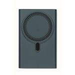 Magnetische draadloze snellader met powerbank 15W kleur blauw vijfde weergave