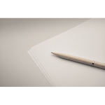 Set van 2 balpennen van tarwestro, blauwe inkt en grafiet kleur beige foto bekijken zesde weergave