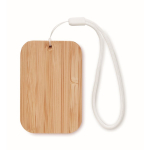 Bamboe doos met riem en draadloze oplaadfunctie 15W kleur hout zesde weergave