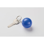 Sleutelhanger met antistressbal in verschillende kleuren kleur blauw foto bekijken tweede weergave