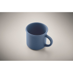 Monochrome mok bedrukken in matte kleur met bovenrand 300ml kleur blauw foto bekijken tweede weergave