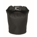 Waterbestendige polyester tas met 1,5 liter inhoud Bayside kleur zwart