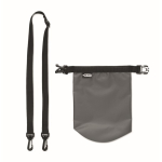 Waterbestendige polyester tas met 1,5 liter inhoud Bayside kleur donkergrijs vierde weergave
