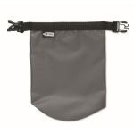 Waterbestendige polyester tas met 1,5 liter inhoud Bayside kleur donkergrijs achtste weergave