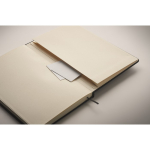 Notitieboek en balpen met elastische band voor mobiel A5 kleur zwart foto bekijken vijfde weergave