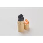 Cilindrische reisetui met slaapmasker en oordopjes kleur beige derde weergave