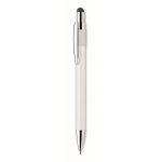 Antistressbalpen met spinner aan de bovenkant, blauwe inkt kleur wit