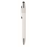 Antistressbalpen met spinner aan de bovenkant, blauwe inkt kleur wit zesde weergave